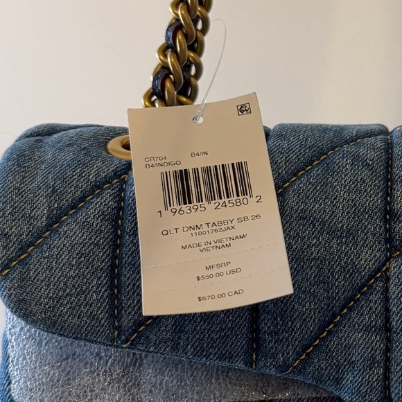 Coach Tabby Shoulder Bag 26 With Quilting - Picture 8 of 9